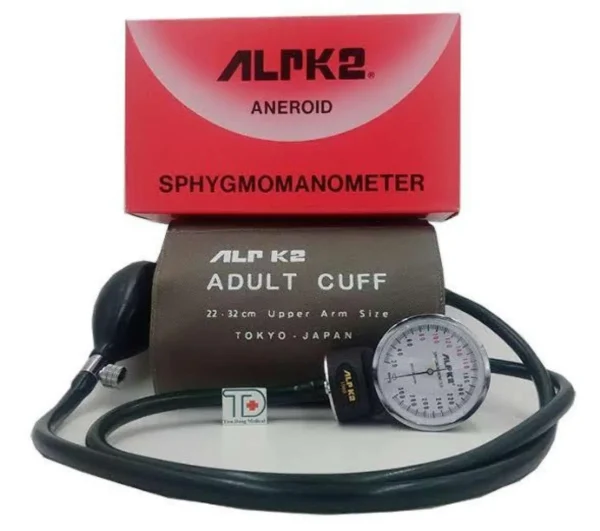 ALPK2 Japan Blood Pressure Monitor Aneroid Sphygmomanometer - Analog BP Machine Set With Stethoscope