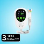 Potable fetal doppler monitor 2m 3m fhr machine baby heart monitor tft colors display fd400