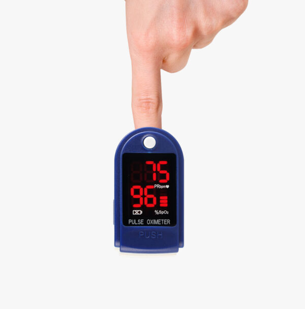 Bluetooth pulse oximeter with android app software