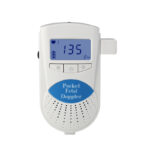 Portable fd100 fetal doppler ultrasound baby heart rate monitor prenatal detector