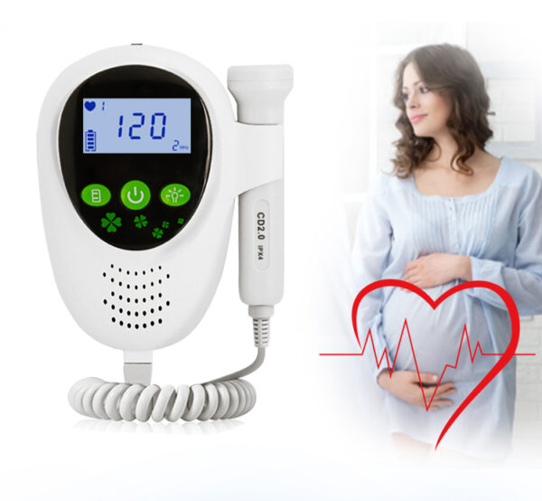 high quality health non radiation home fetal heartbeat detector fetal doppler for pregnant women