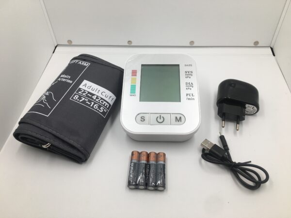 Home use upper arm lcd display full automatic digital blood pressure monitor