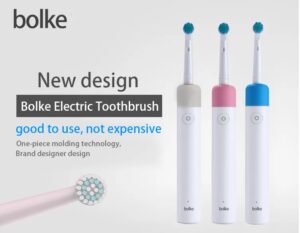 TB1033 rotary electric toothbrush with replaceable oral brush heads