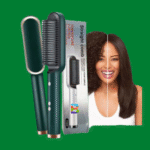 BuyOneBD Temperature Control Hair Straightener – Adjustable Heat, Ceramic Plates, Anti-Frizz Hair Styling Tool for Bangladesh
