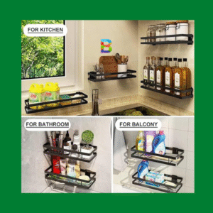 Iron Spice Rack for kitchen organization and easy access to spices