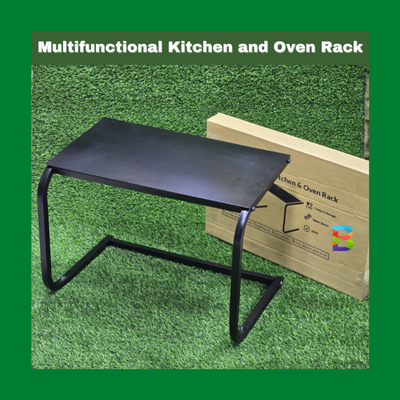Multifunctional Kitchen and Oven Rack for organizing kitchen essentials