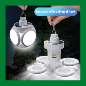 BuyOneBD Solar Emergency Charging Lamp - Reliable light and phone charging in emergencies.