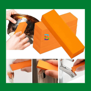 Orange Magic Sponge Eraser – Effective Stain Remover for Home & Office