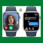 Apple Watch Series 9 in Midnight Aluminum with Sport Loop band
