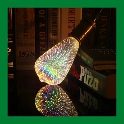 3D Firework LED Decorative Light Bulb – Multi-color lighting effect – Buyonebd