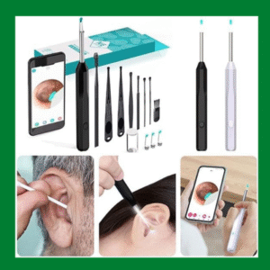Wireless Visual Earpick with HD Camera and LED Lighting – Smart Ear Cleaning Tool