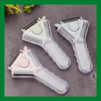 Three-in-One Peeler Cutter – Multifunctional Kitchen Tool for Peeling, Slicing, and Julienne Cutting