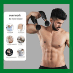 Double-Headed Fascia Gun – Dual-Head Percussion Massage Gun for Deep Tissue Relief