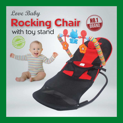 Love Baby Rocking Chair without Toy Stand – Comfortable and Safe Baby Rocker