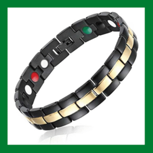 Titanium Magnetic Bracelet Double Row 4 Element – Enhanced Wellness & Style