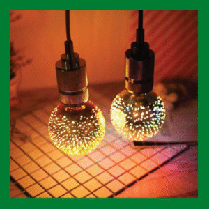 3D Firework LED Decorative Light Bulb Ball Shape – Multicolor LED Bulb for Home and Event Decoration
