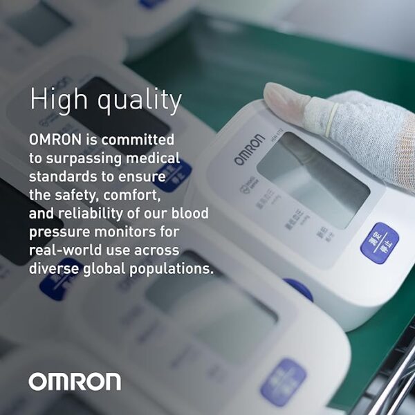 OMRON HEM7142T2 Digital Bluetooth Blood Pressure Monitor - Image 4