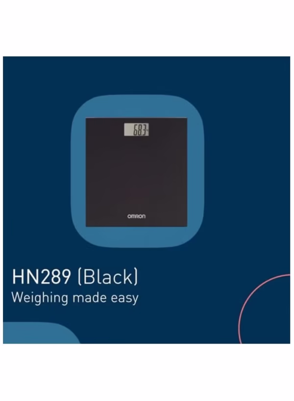 Omron HN-289 Personal Scale - Midnight Black - Image 4