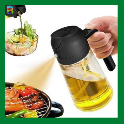 Oil Sprayer Bottle Price in Bangladesh | 2-in-1 Oil Dispenser