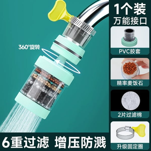 Universal Faucet Water Filter | Kitchen Tap Water Purifier